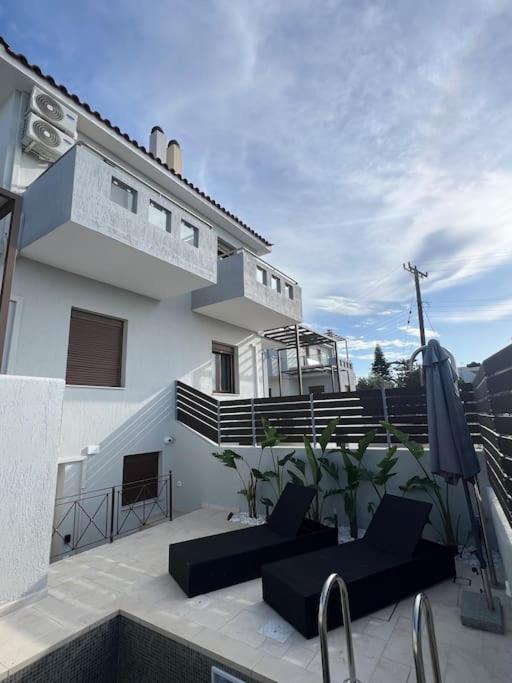 Villa Leo Aigina Vathí Dış mekan fotoğraf